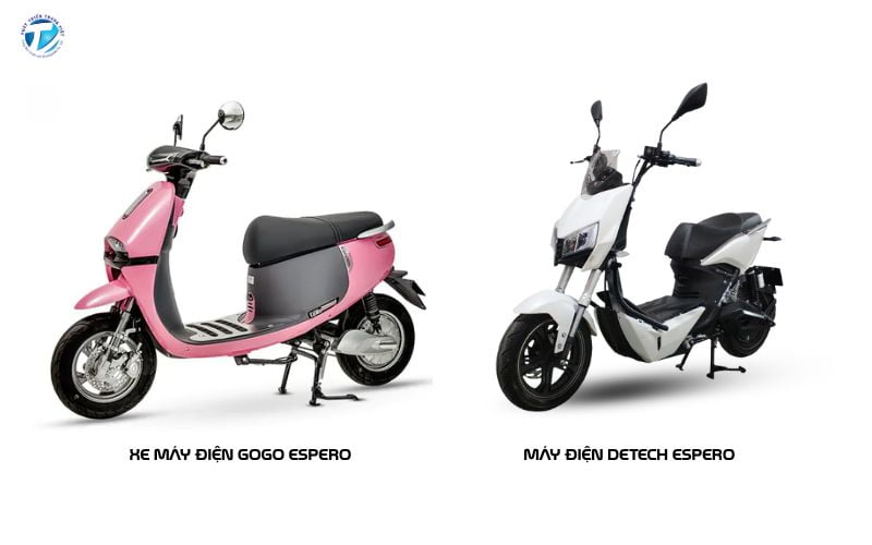 Xe máy điện Gogo Espero và xe máy điện Detech Espero ngày càng được nhiều khách hàng lựa chọn
